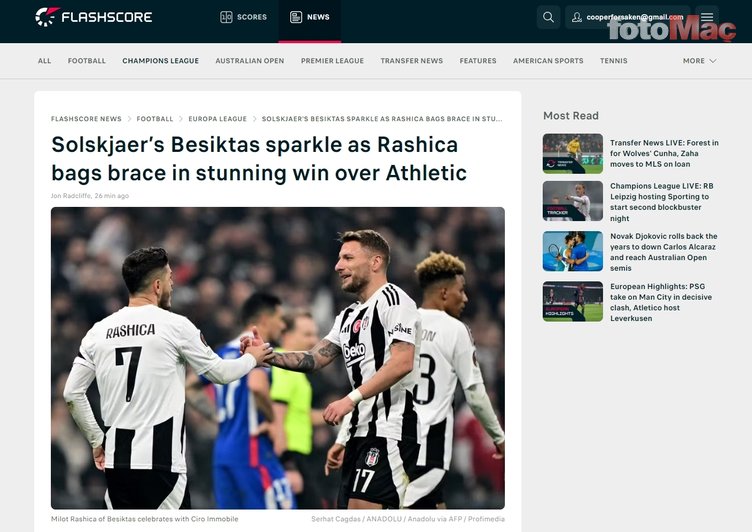 solskjaerli besiktasin athletic bilbao zaferi dis basinda ses getirdi 5 S7Zf5skN