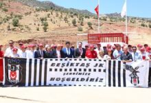 besiktas u16 futbol takimi gabari ziyaret etti KG4Gu3Gv