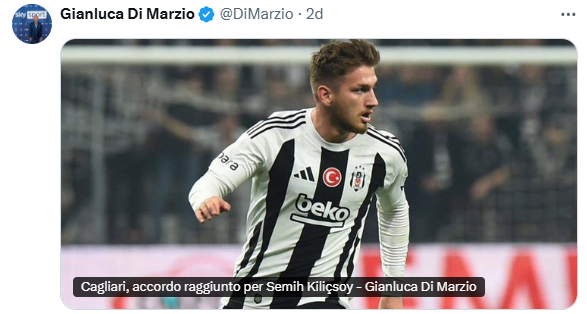 BEŞİKTAŞ HABERLERİ: Semih Kılıçsoy Cagliari ile anlaştı! Shakhtar maçı sonrası... 2 besiktas haberleri semih kilicsoy cagliari ile anlasti shakhtar maci sonrasi 0 Xr1GeQhP