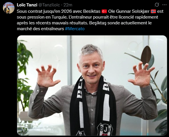 besiktasta solskjaer krizi fransiz basinindan flas iddia 0 1BhCnMJ8