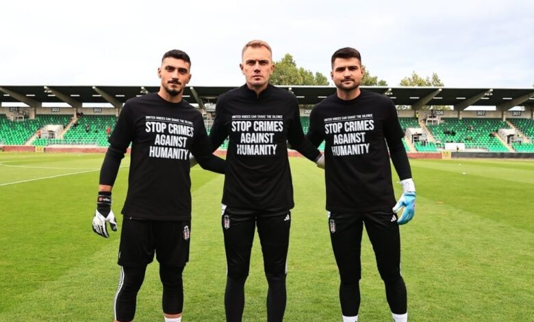 Beşiktaş Gazze'yi unutmadı! "İnsanlığa karşı işlenen suçları durdurun" 1 besiktas gazzeyi unutmadi insanliga karsi islenen suclari durdurun dl5Ew8sd