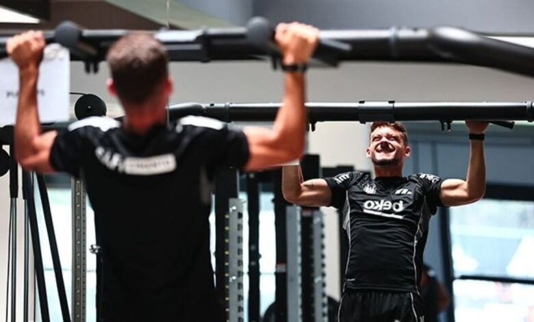 Beşiktaş günün ikinci idmanını salonda yaptı 1 besiktas gunun ikinci idmanini salonda yapti zDniaWNx