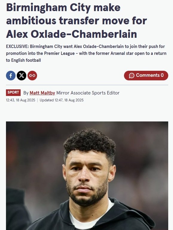 BEŞİKTAŞ TRANSFER HABERİ | Birmingham'dan Alex Oxlade-Chamberlain hamlesi 2 besiktas transfer haberi birminghamdan alex oxlade chamberlain hamlesi 0 HWCbAh4R