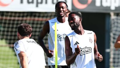 besiktasin yeni transferi wilfred ndidi ilk antrenmanina cikti JGsuUO79
