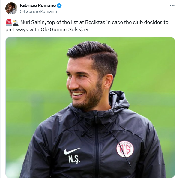 Beşiktaş'ta Nuri Şahin iddiası! 2 besiktasta nuri sahin iddiasi 0 CfdVLC7D