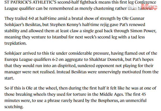 irlanda basinindan flas besiktas yorumu sinir bozucu bir motivasyona sahipti 5 gg5FqWnF