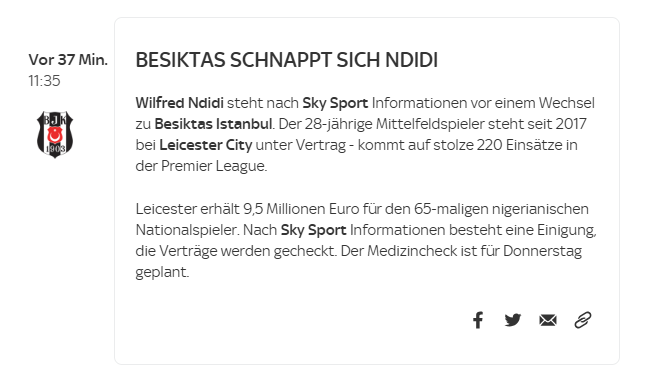 TRANSFER HABERİ | Wilfred Ndidi Beşiktaş'ta! İşte ödenecek bonservis 2 transfer haberi wilfred ndidi besiktasta iste odenecek bonservis 0 SWRJRkaj