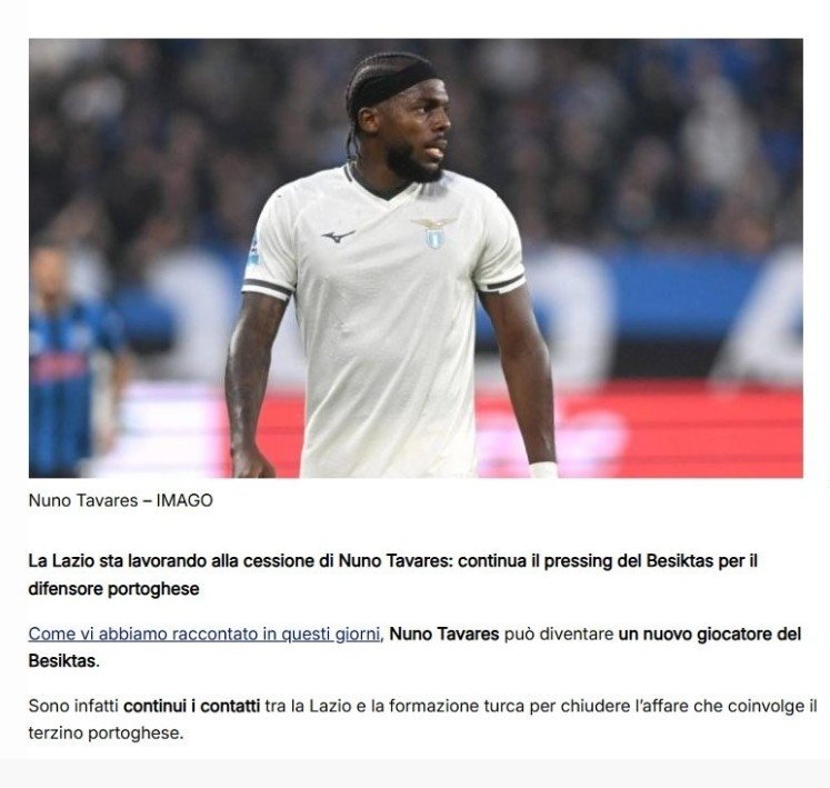 besiktasa nuno tavares mujdesi satin alma opsiyonu 0